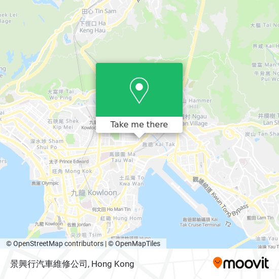 景興行汽車維修公司 map