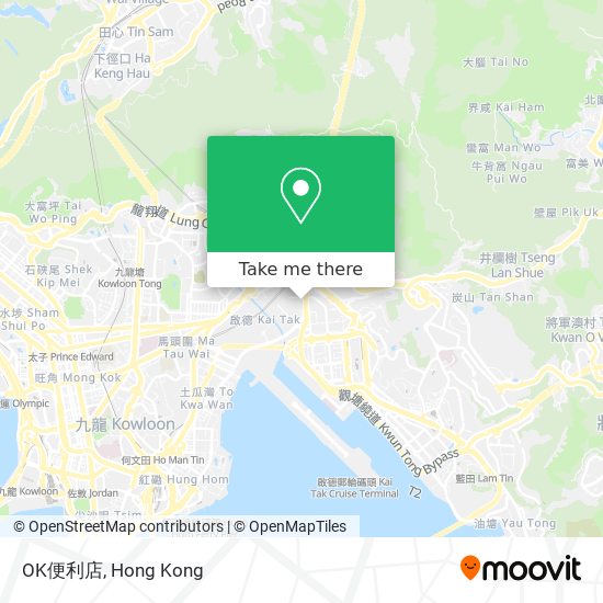 OK便利店地圖