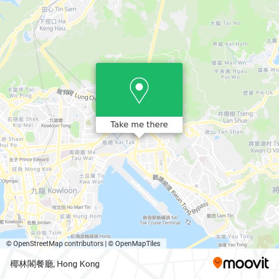椰林閣餐廳 map