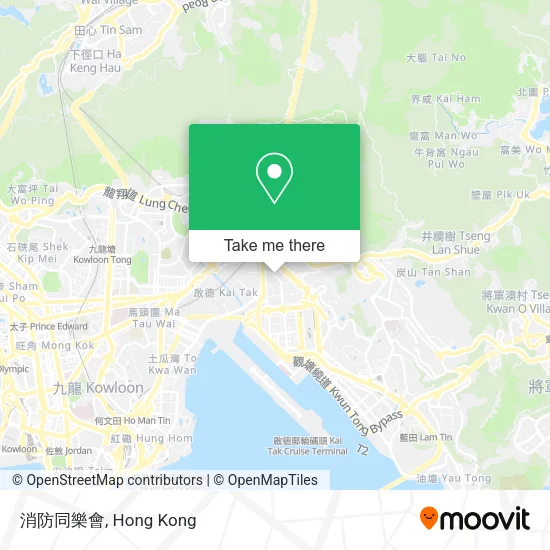 消防同樂會 map