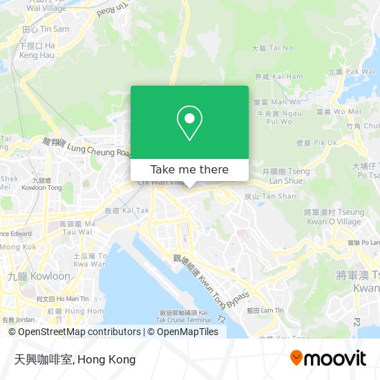 天興咖啡室地圖