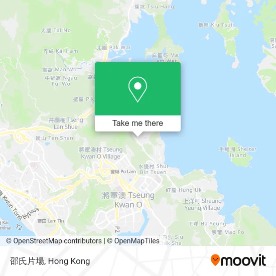 邵氏片場地圖
