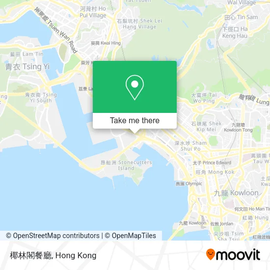 椰林閣餐廳 map