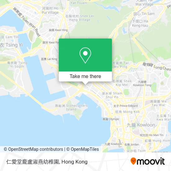 仁愛堂龐盧淑燕幼稚園地圖
