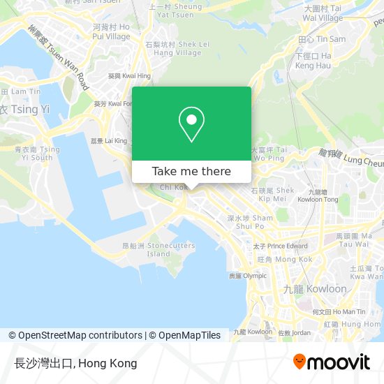 長沙灣出口 map