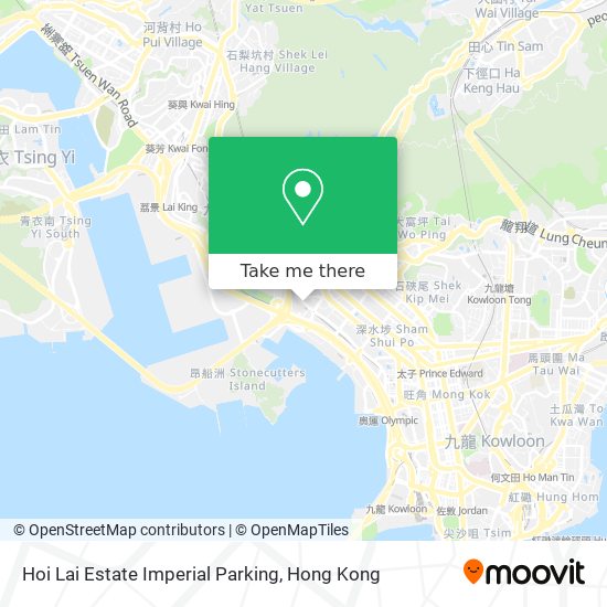 Hoi Lai Estate Imperial Parking map