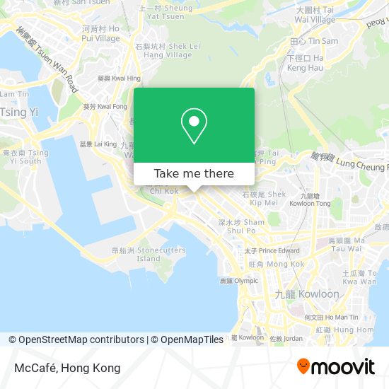 McCafé map