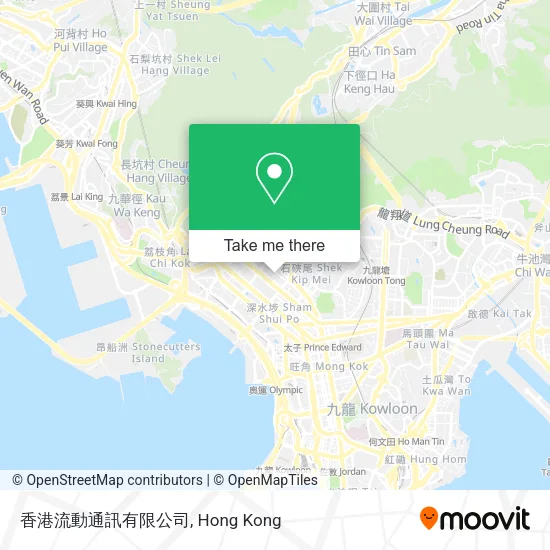 香港流動通訊有限公司地圖