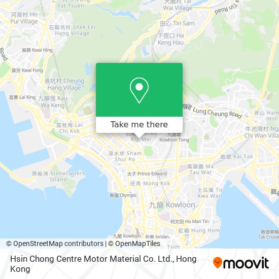 Hsin Chong Centre Motor Material Co. Ltd. map