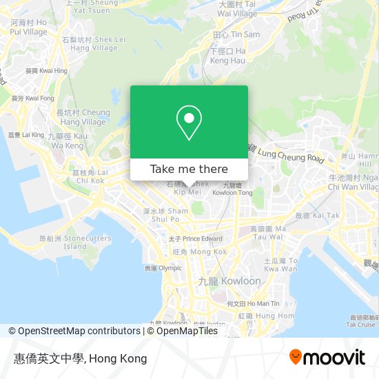 惠僑英文中學 map