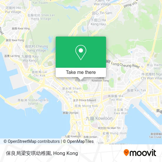 保良局梁安琪幼稚園地圖