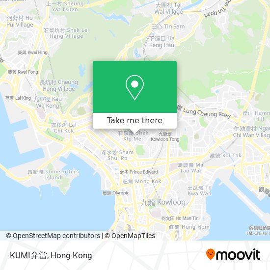 KUMI弁當 map