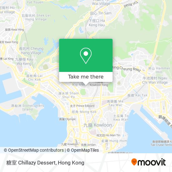 糖室 Chillazy Dessert map