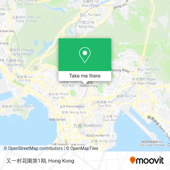 又一村花園第1期 map