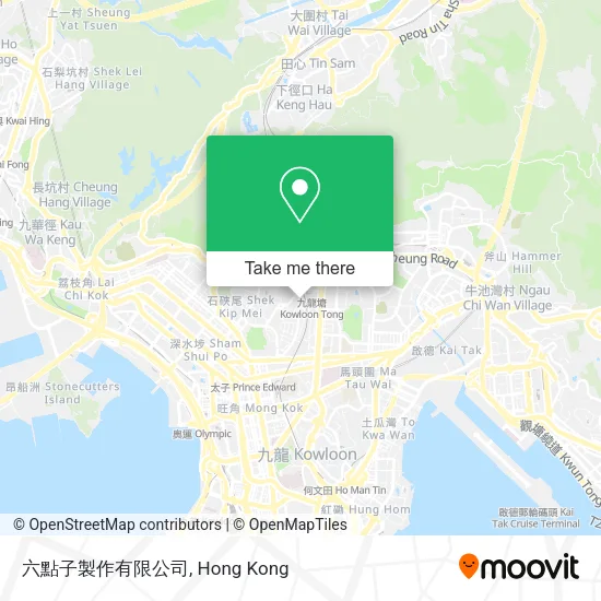 六點子製作有限公司 map