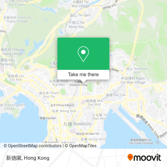 新德園 map