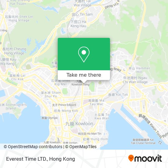 Everest Time LTD. map