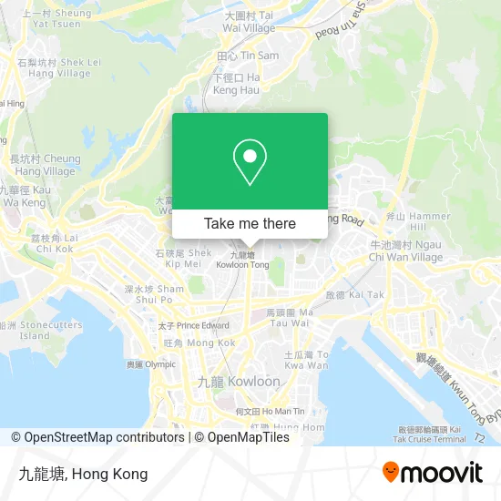 九龍塘 map