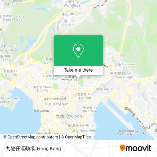 九龍仔運動場地圖