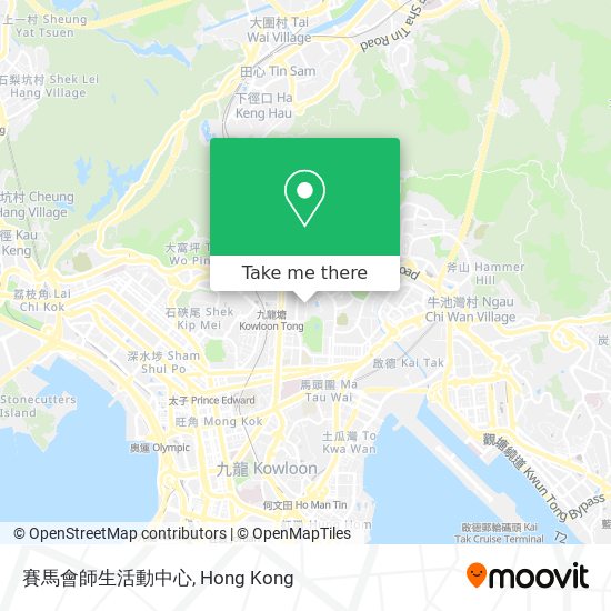 賽馬會師生活動中心 map