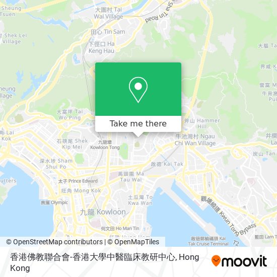香港佛教聯合會-香港大學中醫臨床教研中心 map