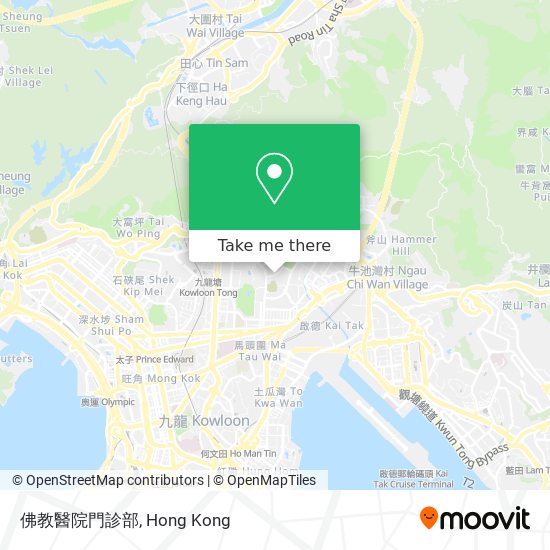 佛教醫院門診部 map