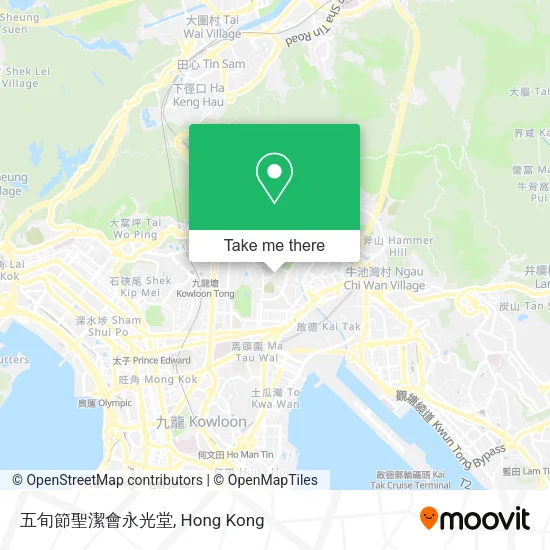 五旬節聖潔會永光堂地圖