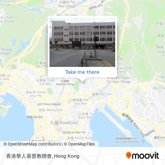 香港華人基督教聯會地圖