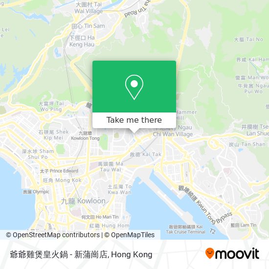 爺爺雞煲皇火鍋 - 新蒲崗店 map