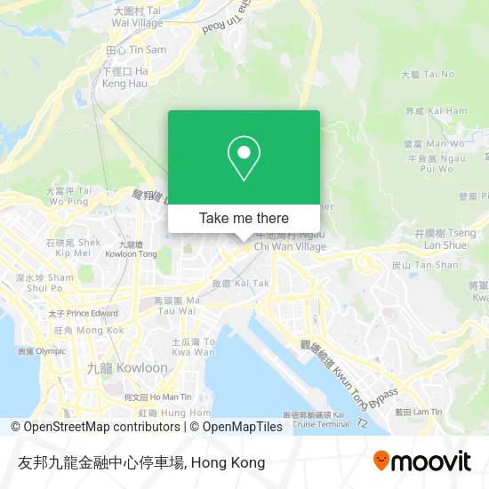 友邦九龍金融中心停車場地圖