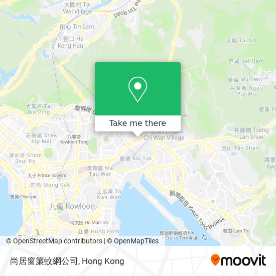 尚居窗簾蚊網公司地圖