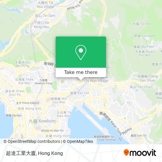 超達工業大廈 map