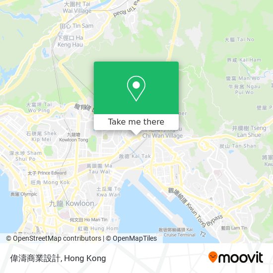 偉濤商業設計 map