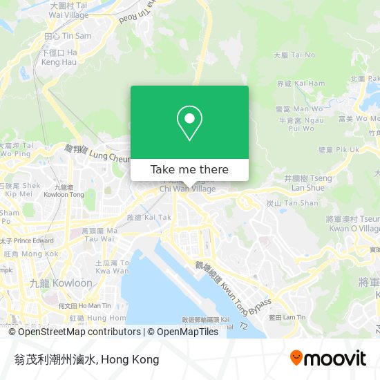 翁茂利潮州滷水 map