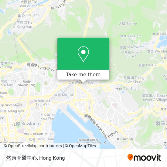 然康脊醫中心 map