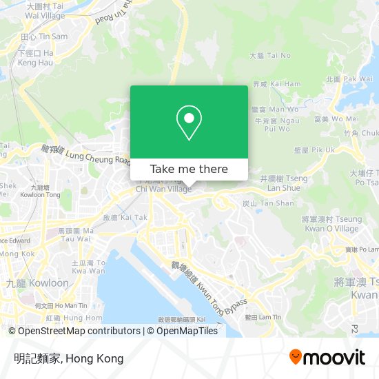 明記麵家 map