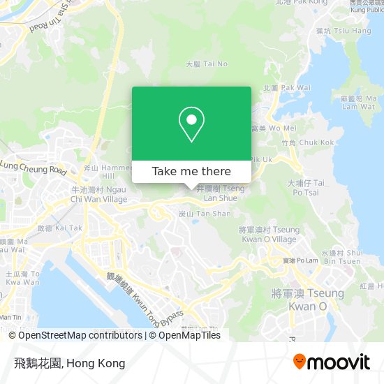 飛鵝花園 map