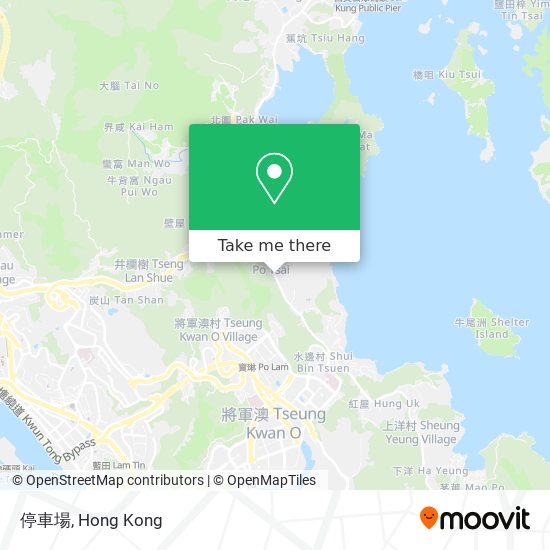 停車場 map