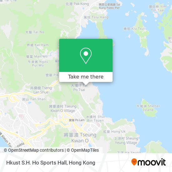 Hkust S.H. Ho Sports Hall地圖