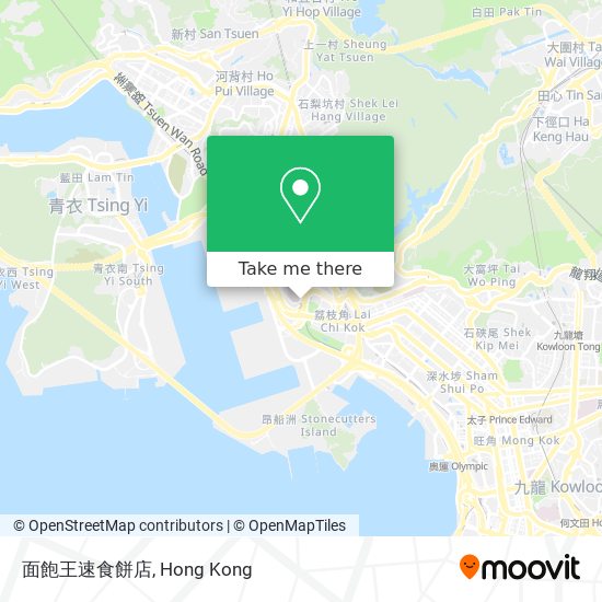 面飽王速食餅店 map