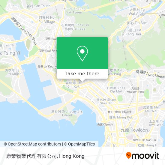 康業物業代理有限公司 map