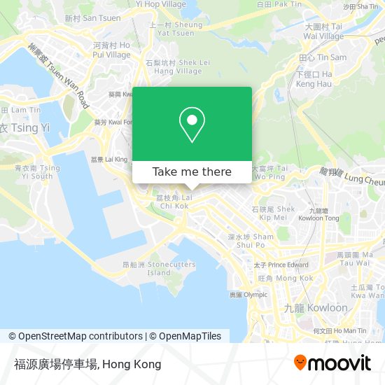 福源廣場停車場 map
