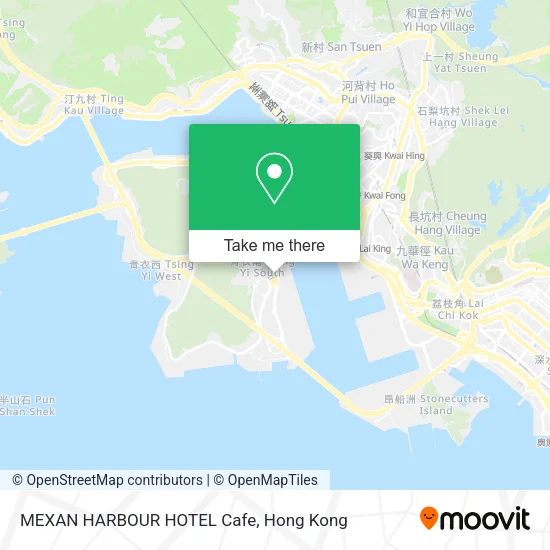 MEXAN HARBOUR HOTEL Cafe map
