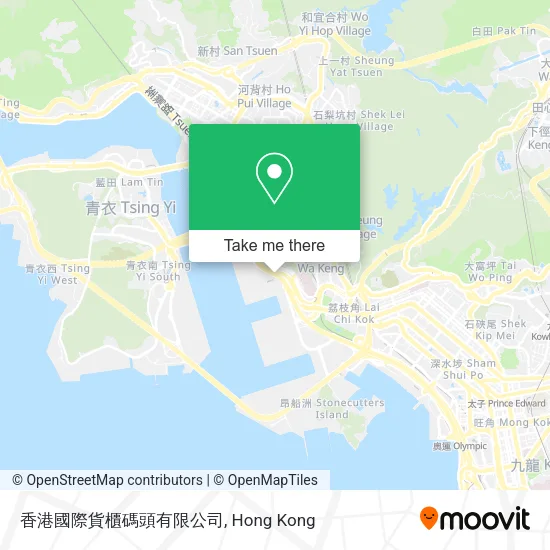 香港國際貨櫃碼頭有限公司地圖