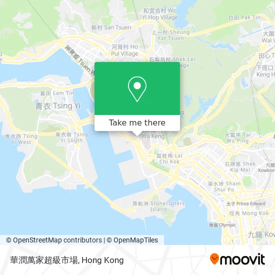 華潤萬家超級市場地圖
