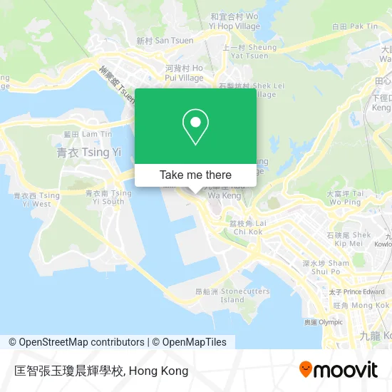 匡智張玉瓊晨輝學校地圖