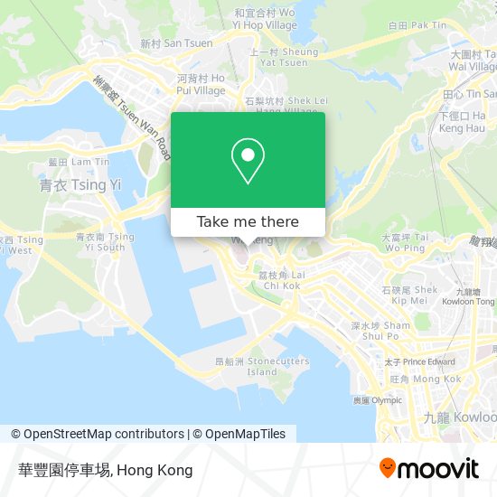 華豐園停車埸地圖