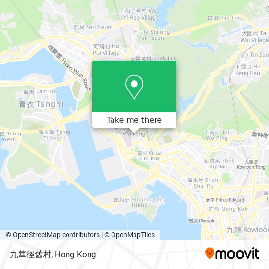 九華徑舊村地圖