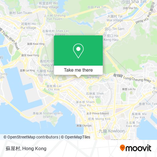 蘇屋村 map