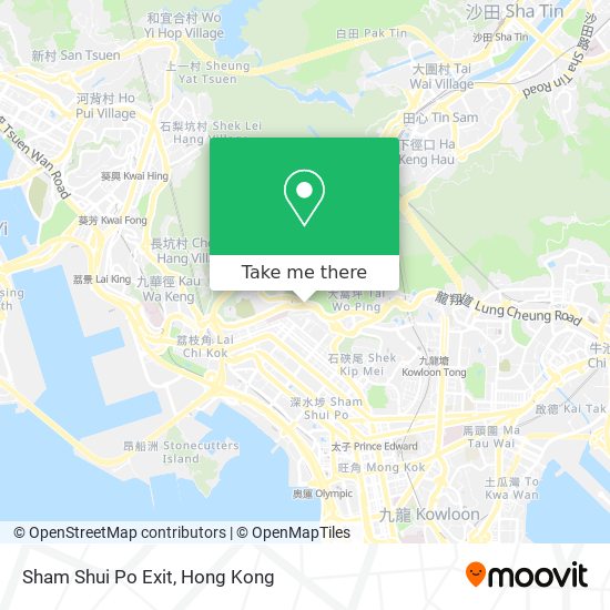 Sham Shui Po Exit map